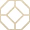 Ekena Millwork 33W x 33H x 38T Small Cameron Decorative Fretwork Wood Ceiling Panels, Birch CELW33X33X0375CAMBI - alternate 9